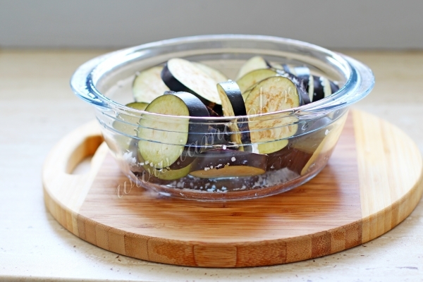 Баклажаны в соли