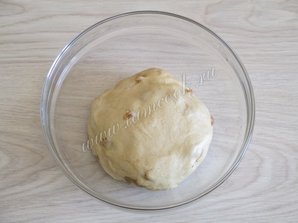 Тесто с изюмом