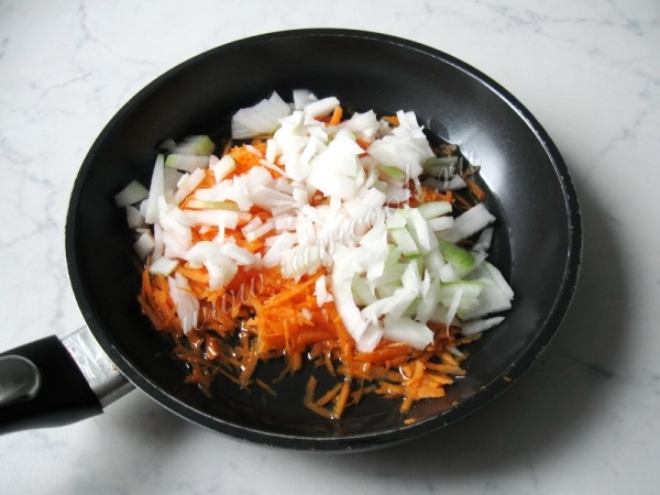 Обжарка овощей