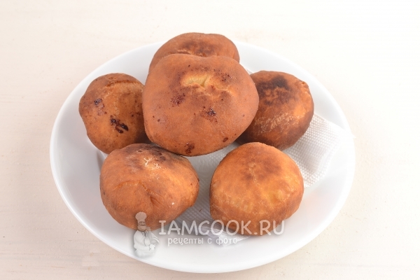 Пончики с начинкой, домашние