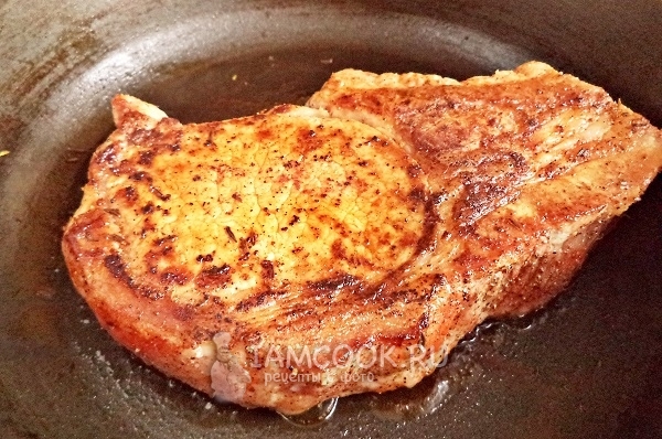 Пожарить стейк