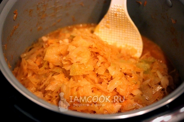 Тушение капусты