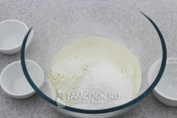 Мука с сахаром