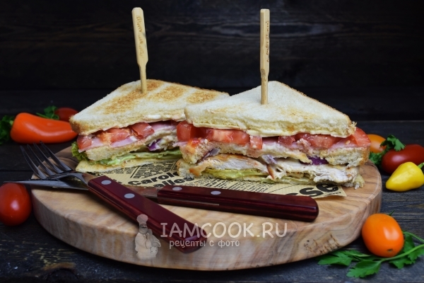 Фото клаб-сэндвича