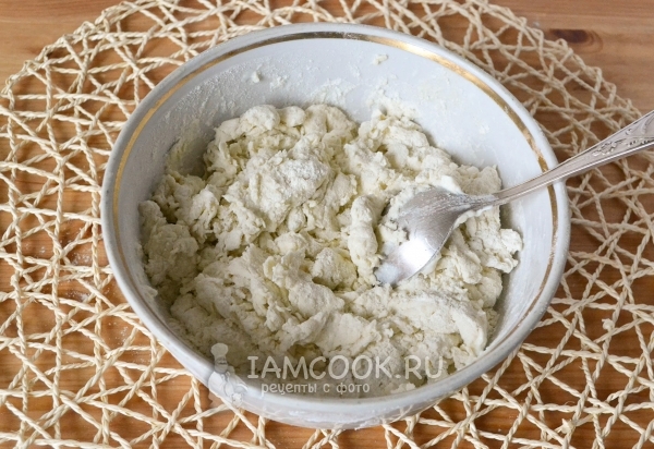 Размешать тесто