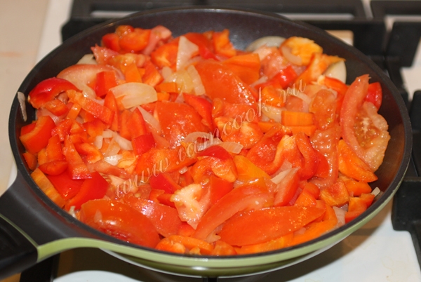 Обжарка из овощей