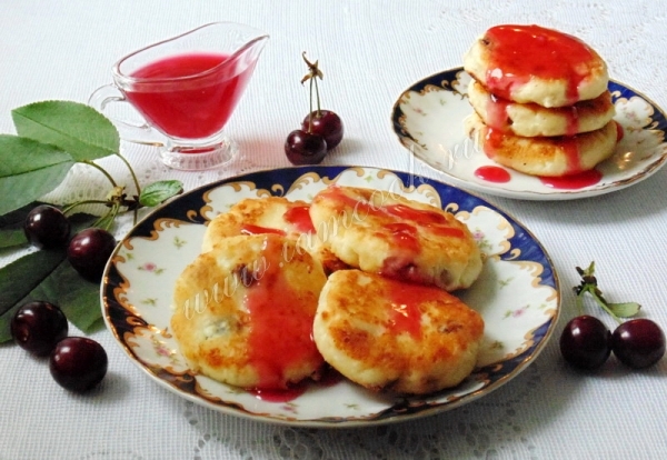 Рецепт сырников с изюмом