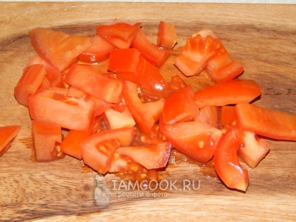 Порезать помидор