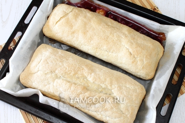 Рецепт штруделя из слоёного теста