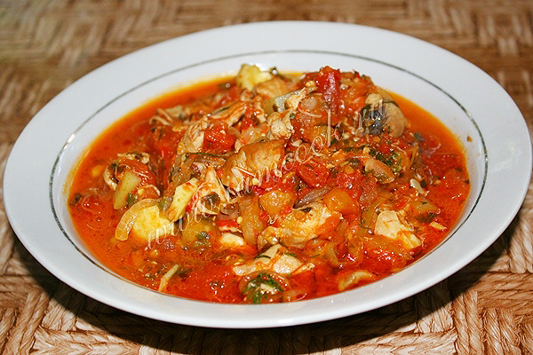 Чахохбили из куриного филе