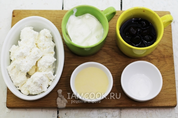 Ингредиенты для творожной массы