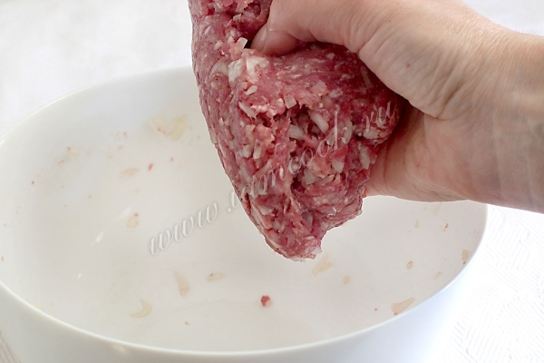 Обмять фарш мясной