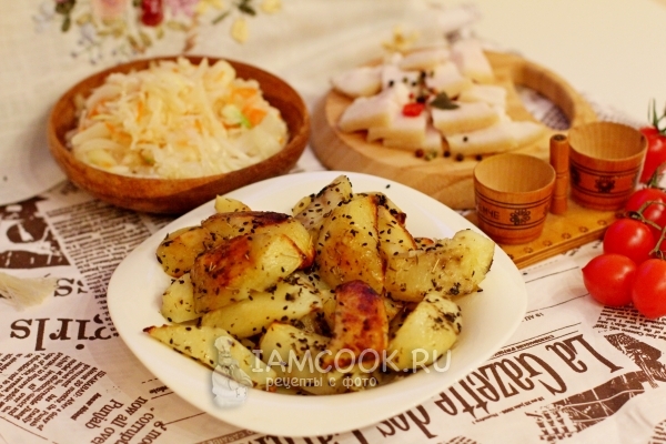 Картофель в пакете для запекания