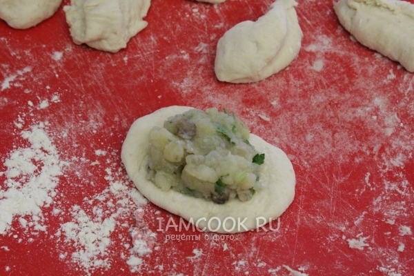 Положить начинку