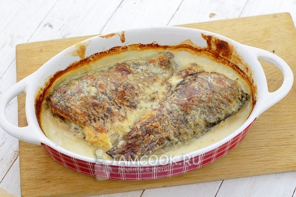 Рецепт карасей в сметане