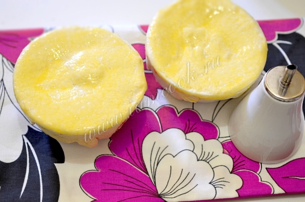 Укрыть тестом