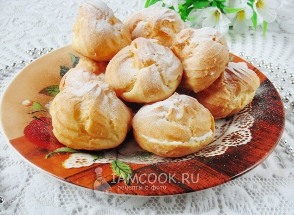 Фото эклеров с творожным кремом