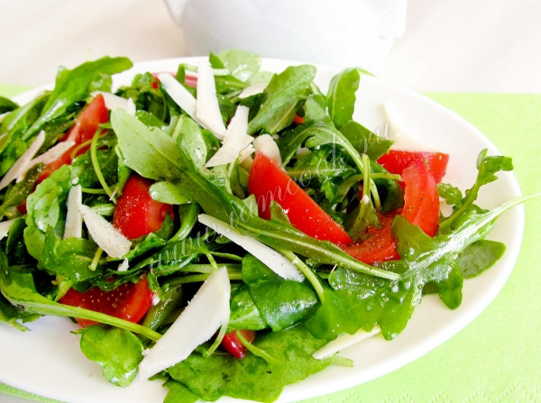 Вкусный салат с руколой