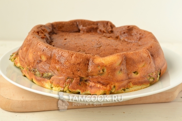 Рецепт пирога с черемшой и яйцом