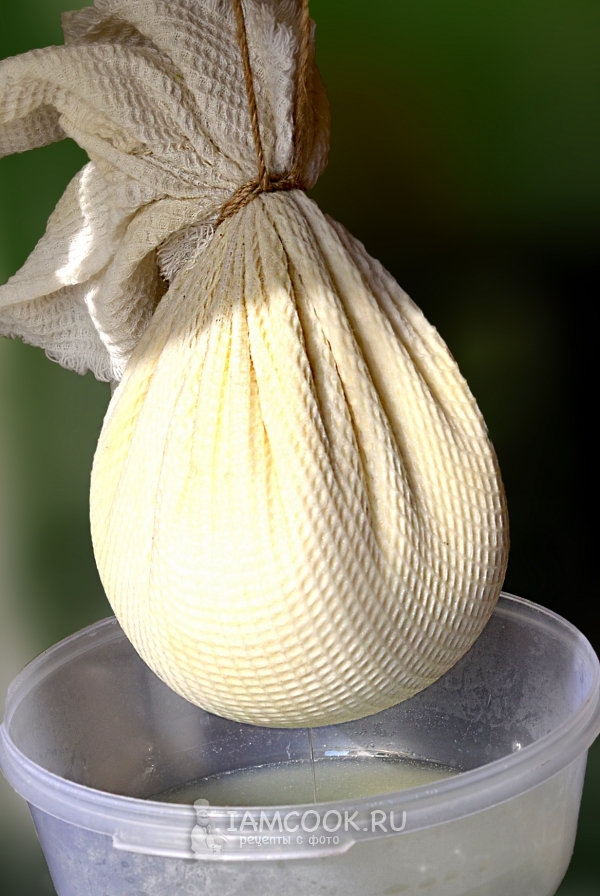 Творог в полотенце