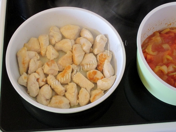 Куриное филе жаренное