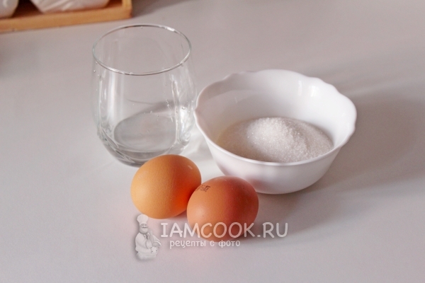 Сахар и яйца