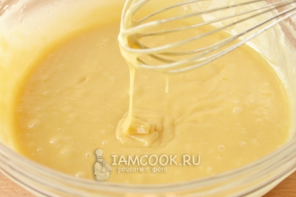 Перемешать тесто