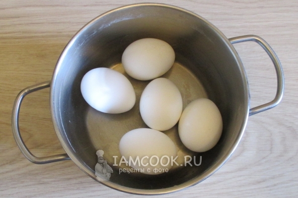 Сварить яйца
