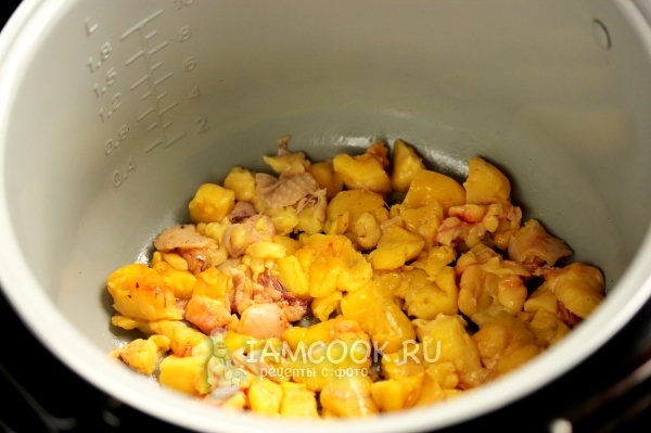 Куриный жир в мультиварке