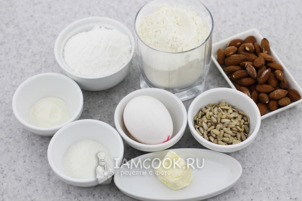 Ингредиенты для печенья Кантучини
