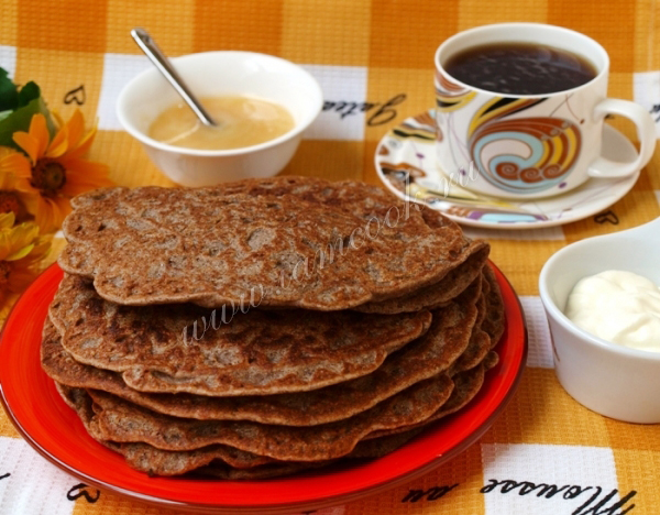 Рецепт гречневых блинов