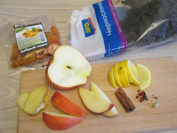 Яблоко и корица