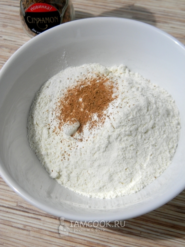 Смешать сухие ингредиенты