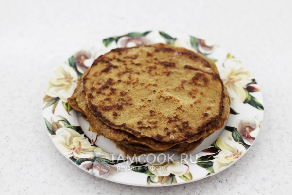 Рецепт печеночных блинов