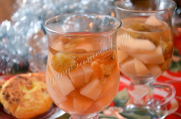 Варим компот из айвы