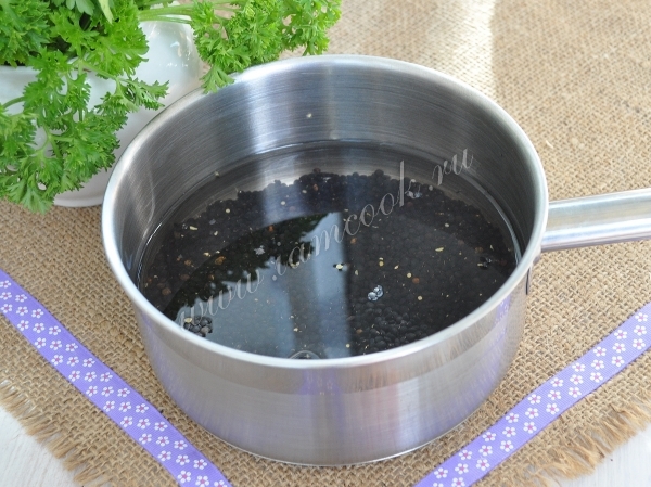 Чечевица промытая