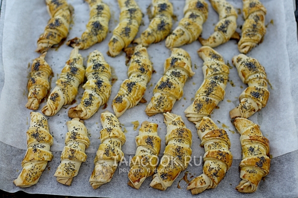 Готовые рогалики на пиве