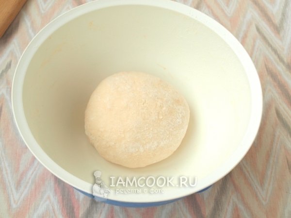 Фото теста для вареников на кефире