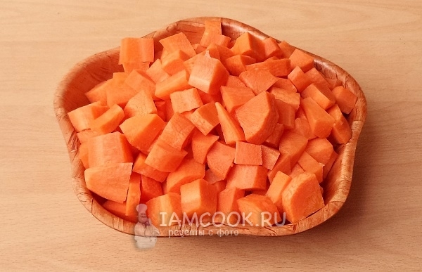 Порезать морковь