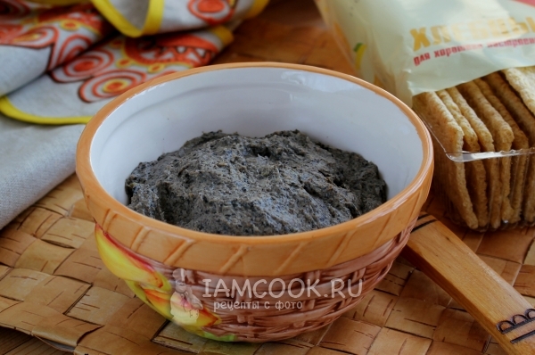 Рецепт икры из сушеных грибов