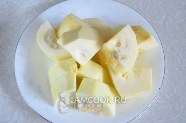 Порезать кабачки