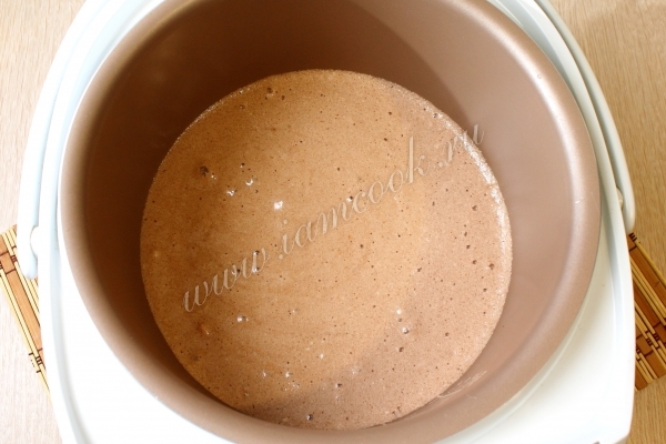 тесто для бисквита в мультиварке