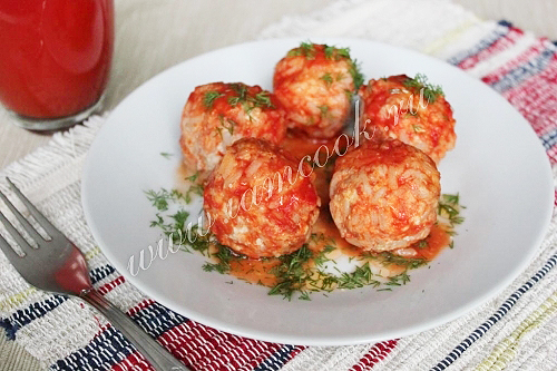 Тефтели в томатном соусе