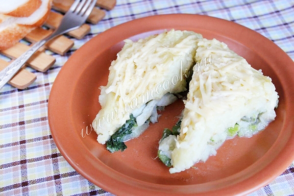 Рыбная запеканка с картофелем, рецепт