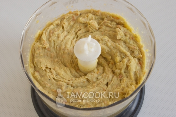 Рецепт чечевичного паштета с морковью