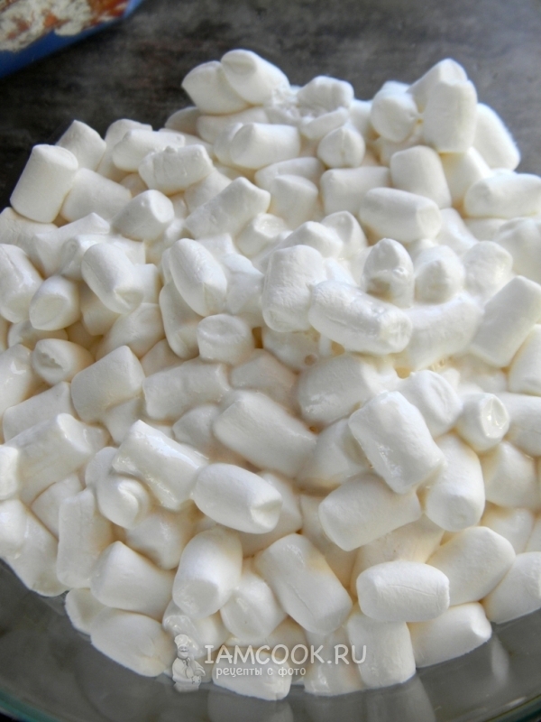 Поставить зефирки маршмеллоу вмикроволновку