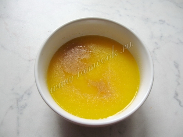 Сахар в масле