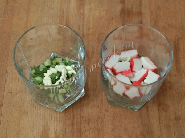 Первый слой салата