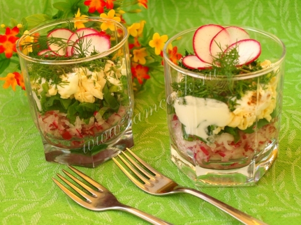 Веррины с редисом