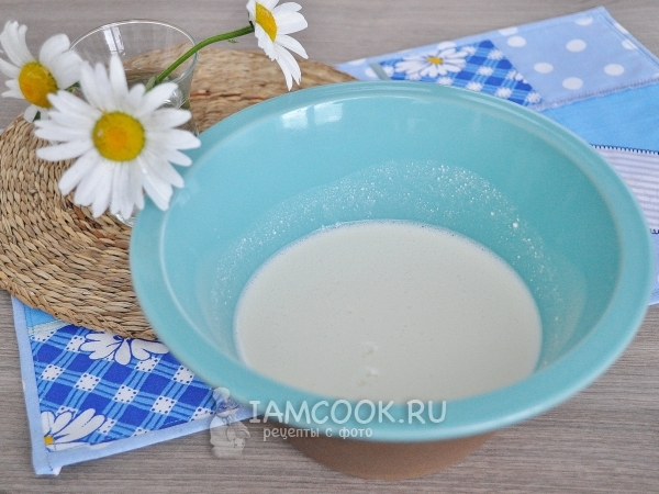 Взбить творожную массу